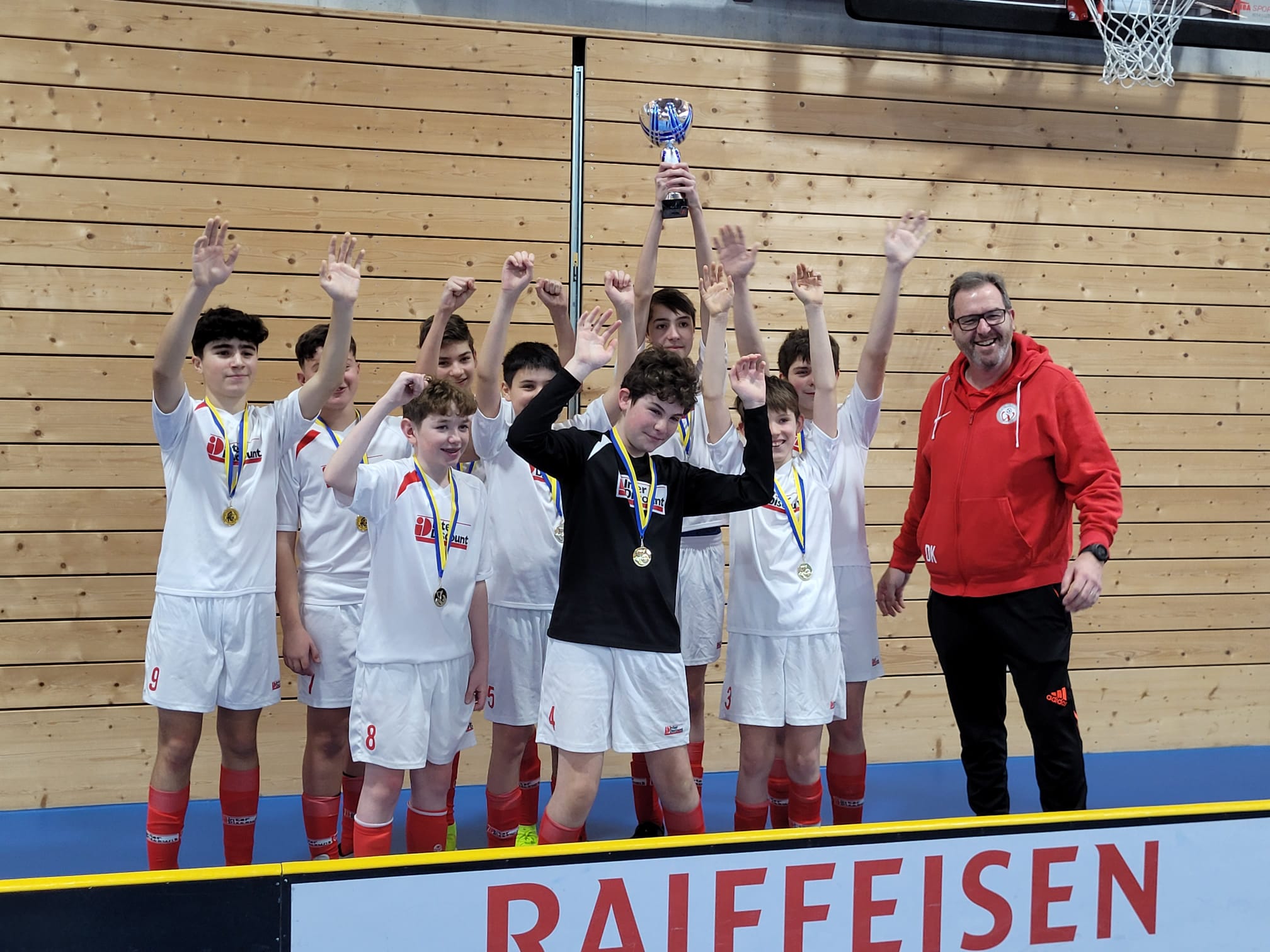 Turniersieg der Junioren Cc in Gossau ZH